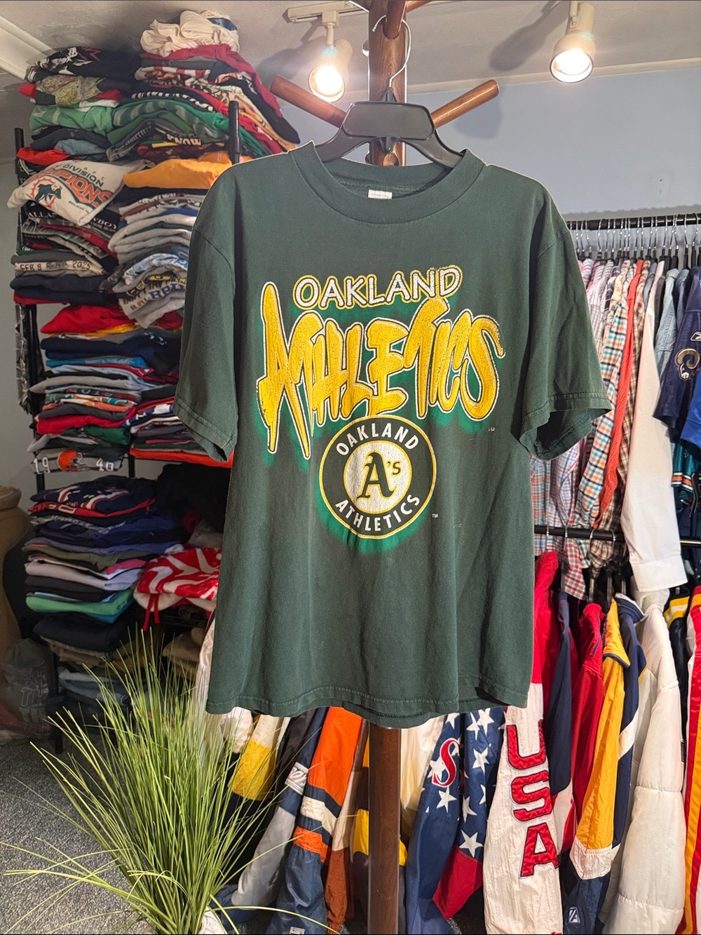 Oakland Athletics Vintage Tee - Logo 7